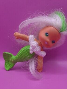 Vintage 1983 Kenner Sea Wees Icy Gals Breezy Mermaid Doll
